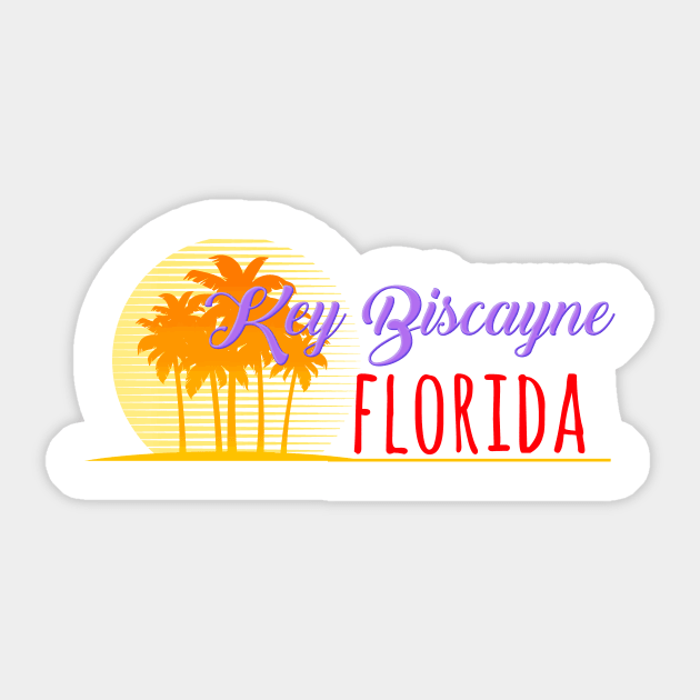 Life's a Beach: Key Biscayne, Florida Sticker by Naves
